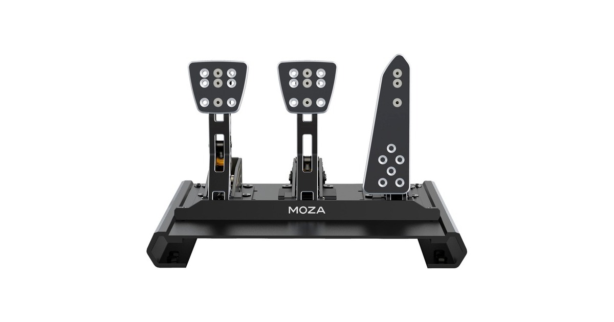 MOZA CRP Pedals, Pedale(schwarz/gold) MOZA CRP Pedals, Pedale(schwarz/gold)