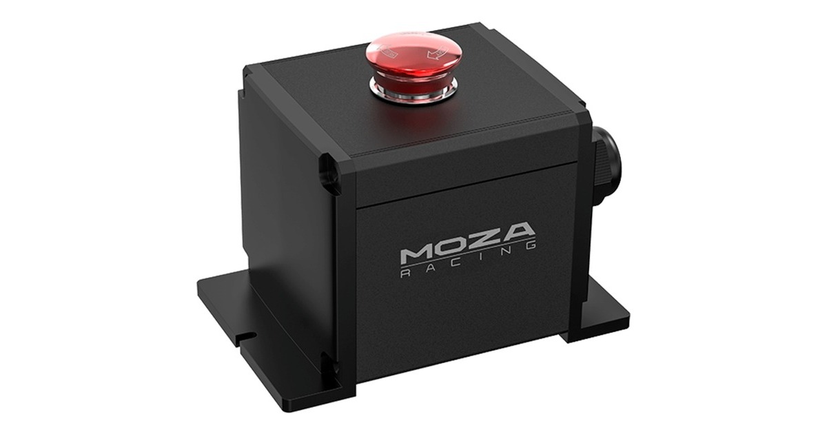 MOZA E-Stop Switch, Schalter(schwarz/rot) MOZA E-Stop Switch, Schalter(schwarz/rot)
