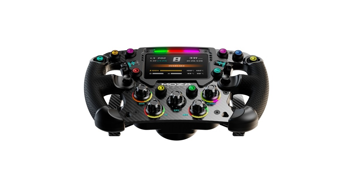 MOZA FSR Formula Wheel, Austausch-Lenkrad(schwarz)