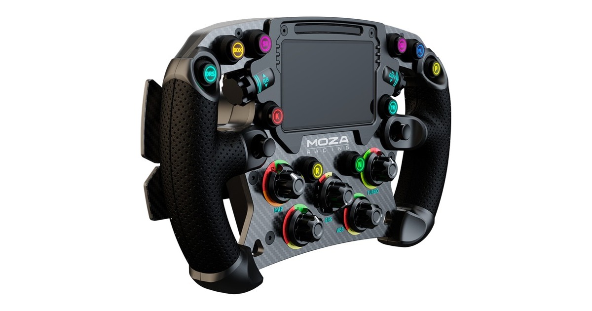 MOZA FSR Formula Wheel, Austausch-Lenkrad(schwarz)