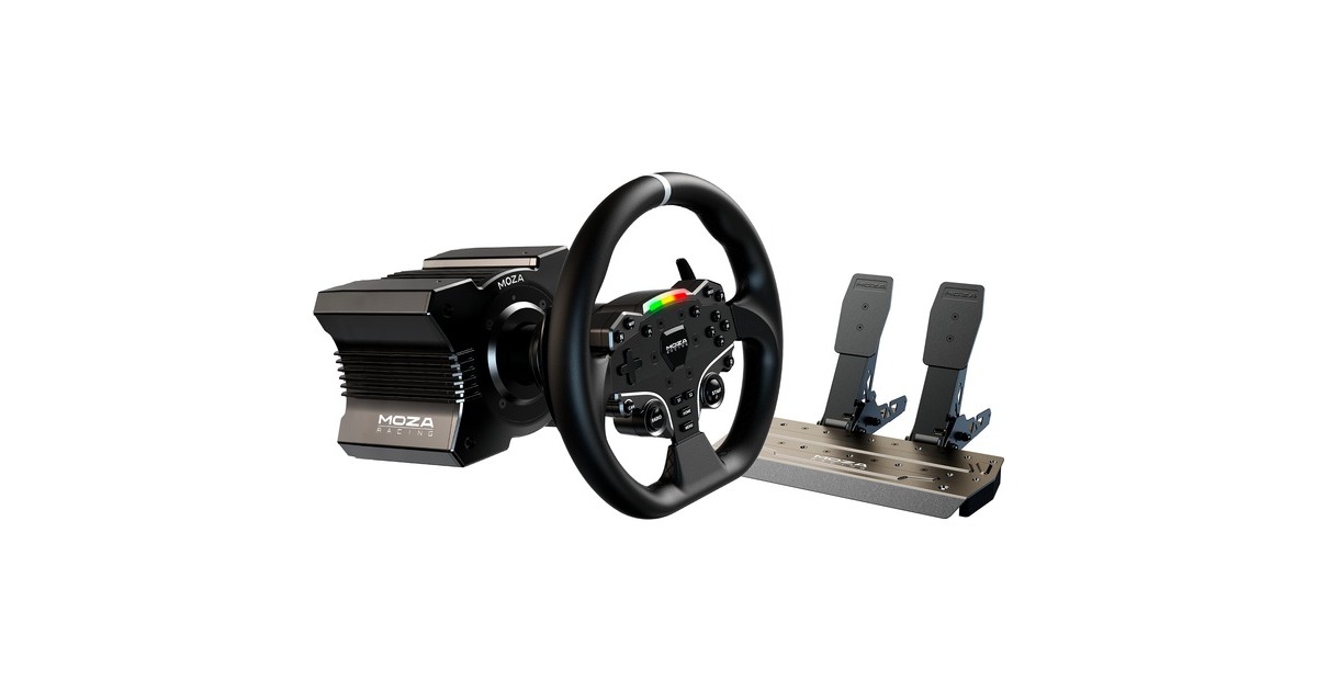 MOZA R5 Bundle, Lenkrad(schwarz) MOZA R5 Bundle, Lenkrad(schwarz)