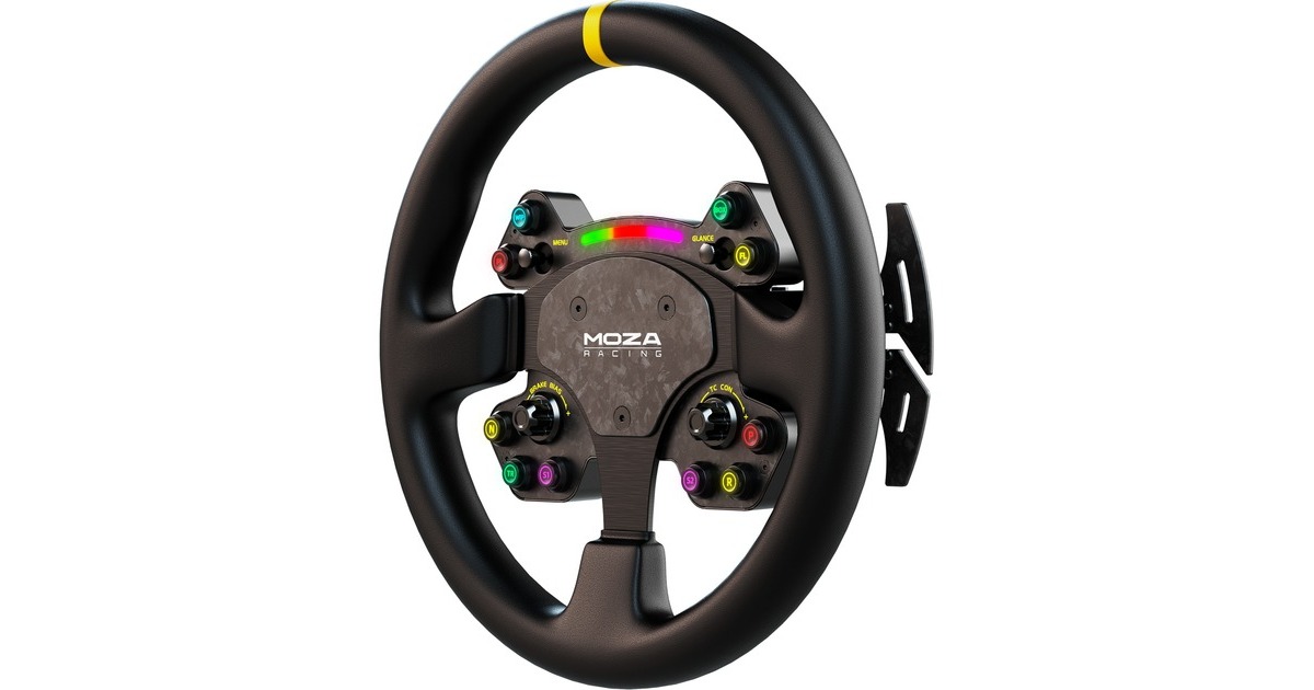 MOZA RS V2 Steering Wheel, Austausch-Lenkrad(schwarz)