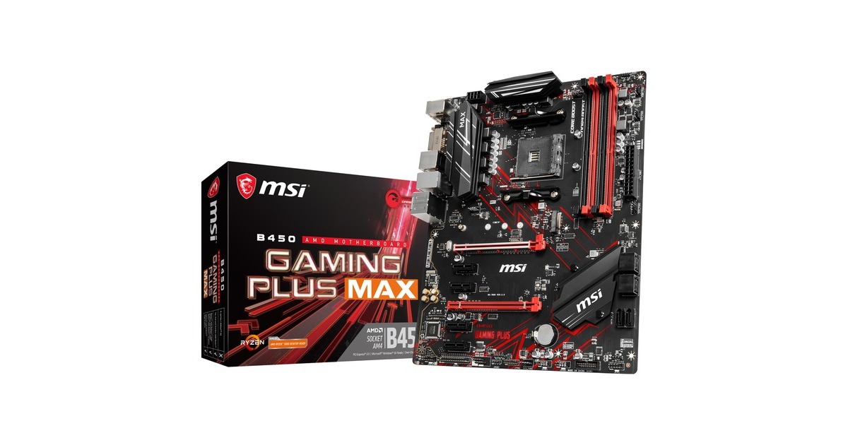 MSI B450 GAMING PLUS MAX, Mainboard