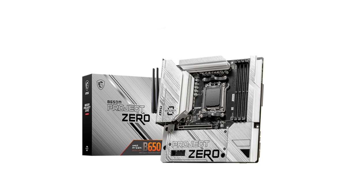 MSI B650M PROJECT ZERO, Mainboard