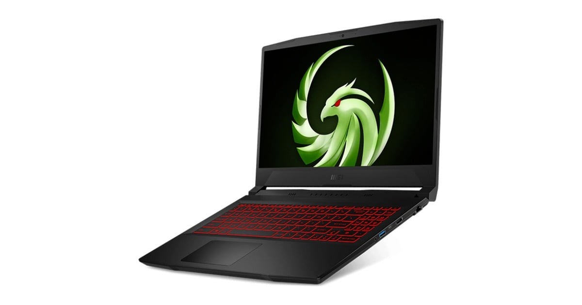 MSI Bravo 15 C7VFK-230 R7, Gaming-Notebook(schwarz, Windows 11 Home 64-Bit, 39.6 cm (15.6 Zoll) & 144 Hz Display, 512 GB SSD, Outlet)