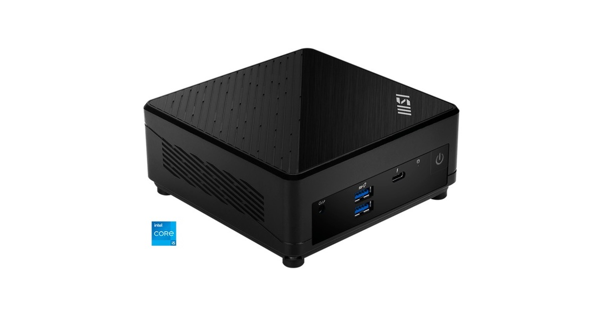 MSI Cubi 5 12M-021BDE, Barebone(schwarz, ohne Betriebssystem)