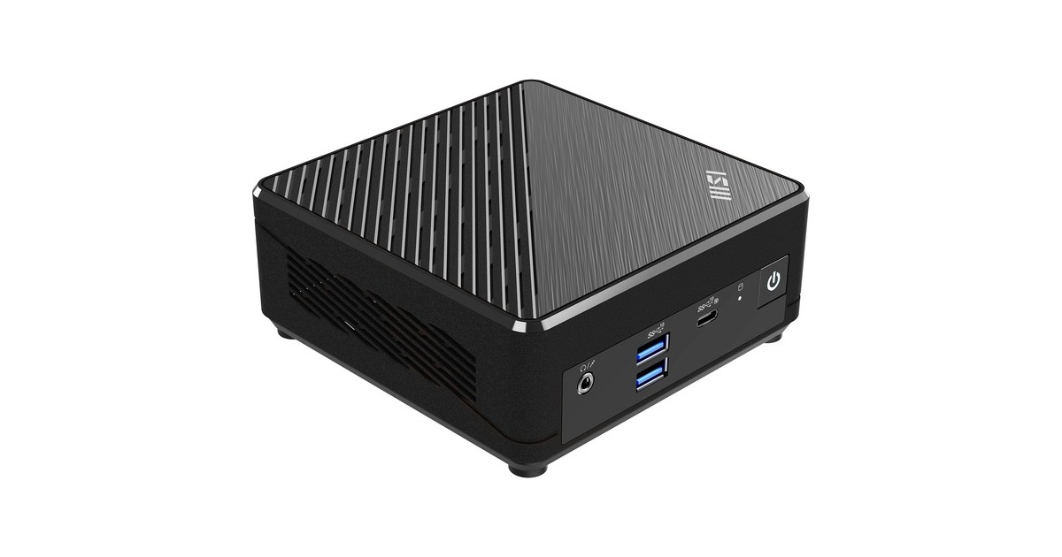 MSI Cubi N ADL-006DE, Mini-PC(schwarz, Windows 11 Pro 64-Bit)