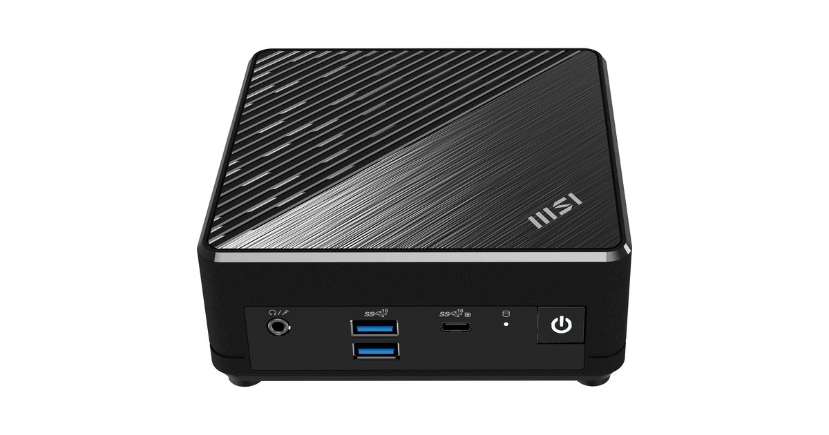 MSI Cubi N ADL-007DE, Mini-PC(schwarz, Windows 11 Pro 64-Bit)