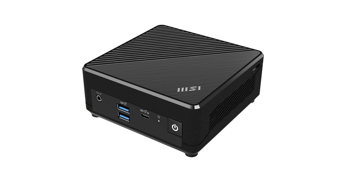 MSI Cubi N ADL-007DE, Mini-PC(schwarz, Windows 11 Pro 64-Bit)