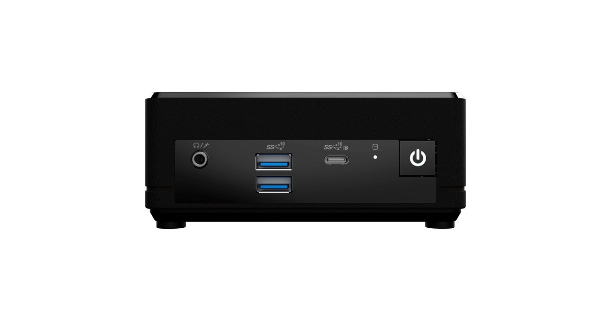 MSI Cubi N ADL-007DE, Mini-PC(schwarz, Windows 11 Pro 64-Bit)