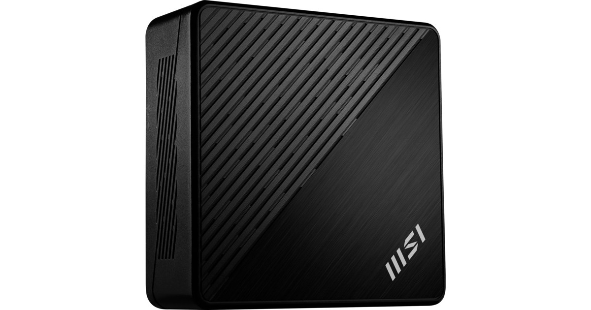 MSI Cubi N ADL-007DE, Mini-PC(schwarz, Windows 11 Pro 64-Bit)