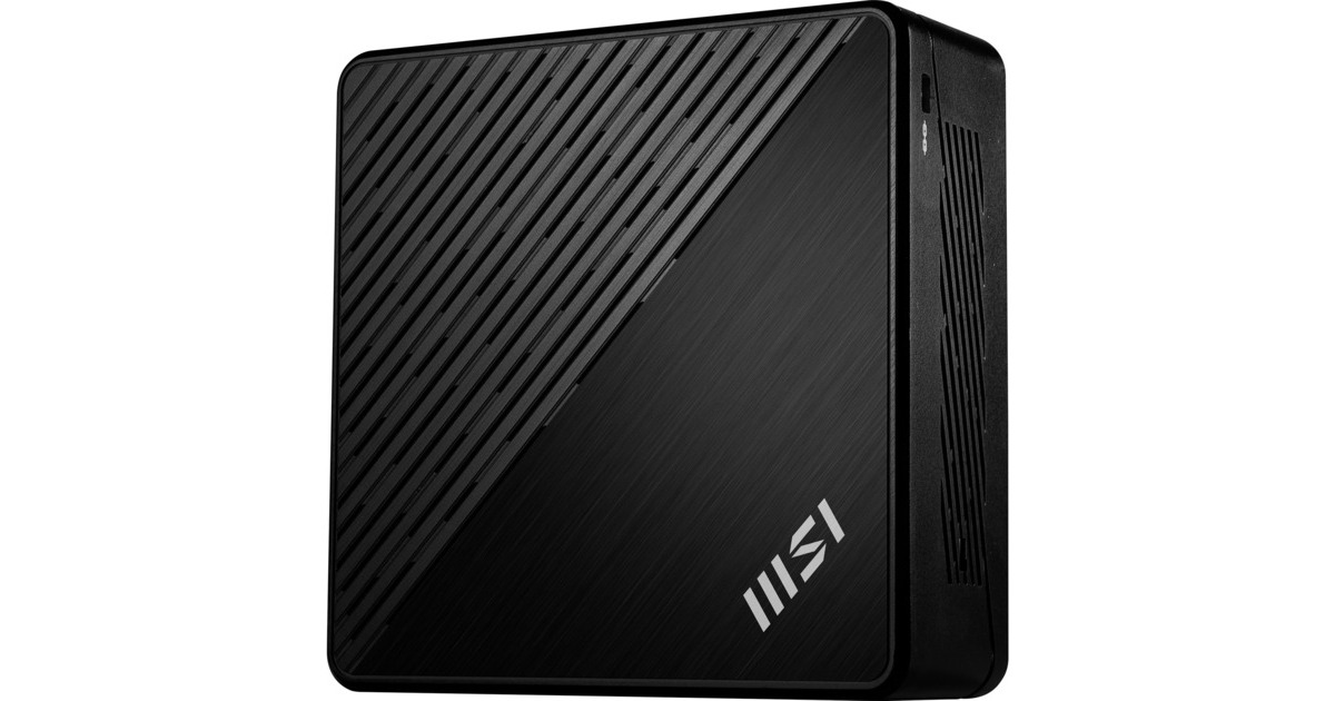 MSI Cubi N ADL-007DE, Mini-PC(schwarz, Windows 11 Pro 64-Bit)