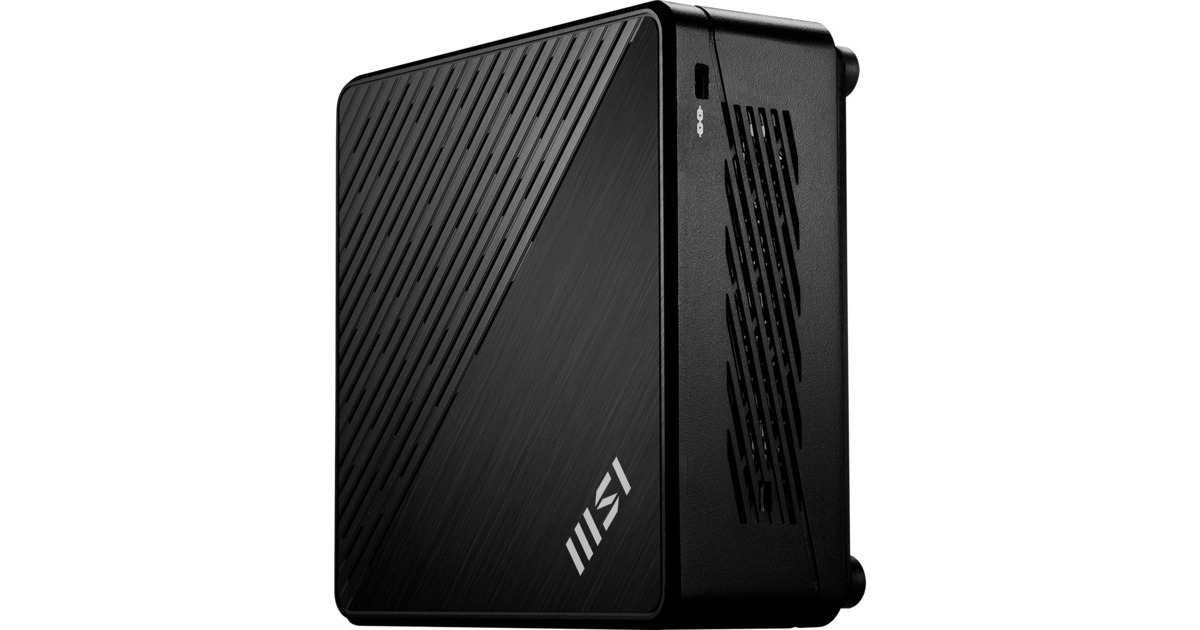 MSI Cubi N ADL-007DE, Mini-PC(schwarz, Windows 11 Pro 64-Bit)