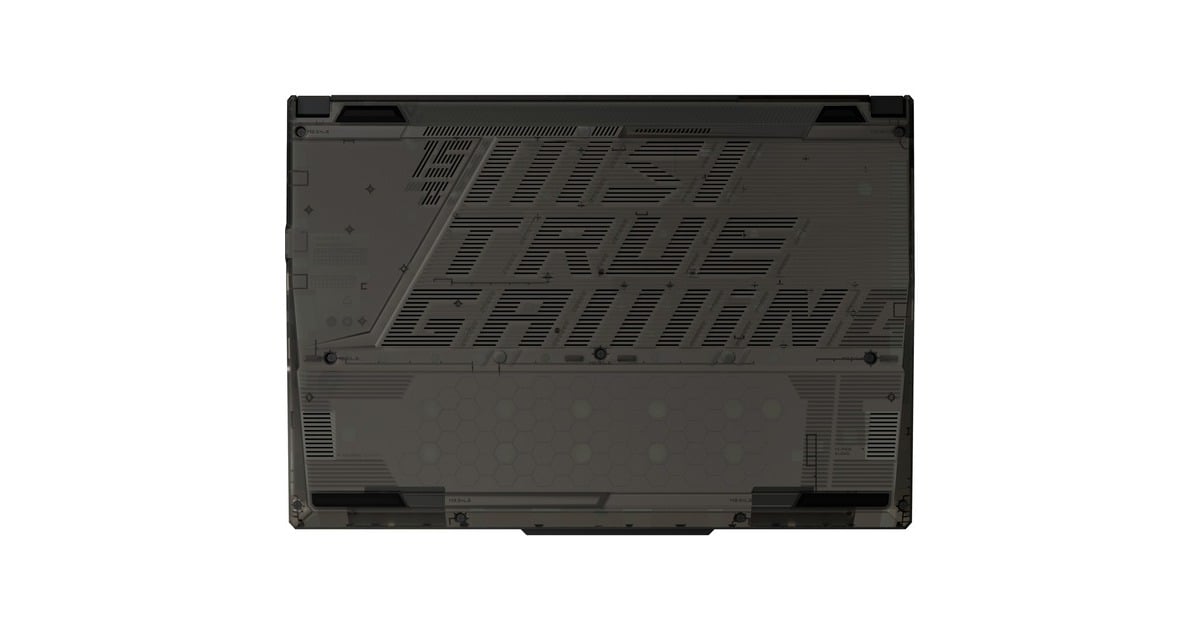 MSI Cyborg 15 A12VF-040, Gaming-Notebook(schwarz/transparent, ohne Betriebssystem, 39.6 cm (15.6 Zoll) & 144 Hz Display, 512 GB SSD)