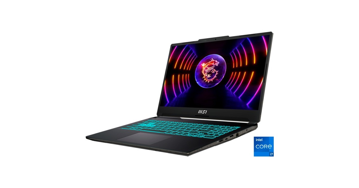 MSI Cyborg 15 A12VF-402, Gaming-Notebook(schwarz, ohne Betriebssystem, 39.6 cm (15.6 Zoll) & 144 Hz Display, 1 TB SSD)