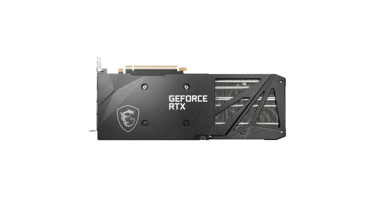 MSI GeForce RTX 3060 VENTUS 3X OC 12G, Grafikkarte(3x DisplayPort, 1x HDMI 2.1)