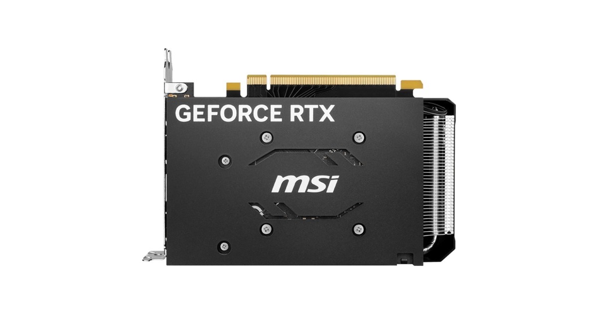 MSI GeForce RTX 4060 AERO ITX 8G OC, Grafikkarte(DLSS 3, 3x DisplayPort, 1x HDMI 2.1)