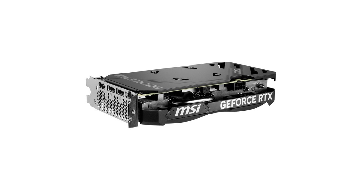 MSI GeForce RTX 4060 Ti VENTUS 2X BLACK 8G OC, Grafikkarte(DLSS 3, 3x DisplayPort, 1x HDMI 2.1)
