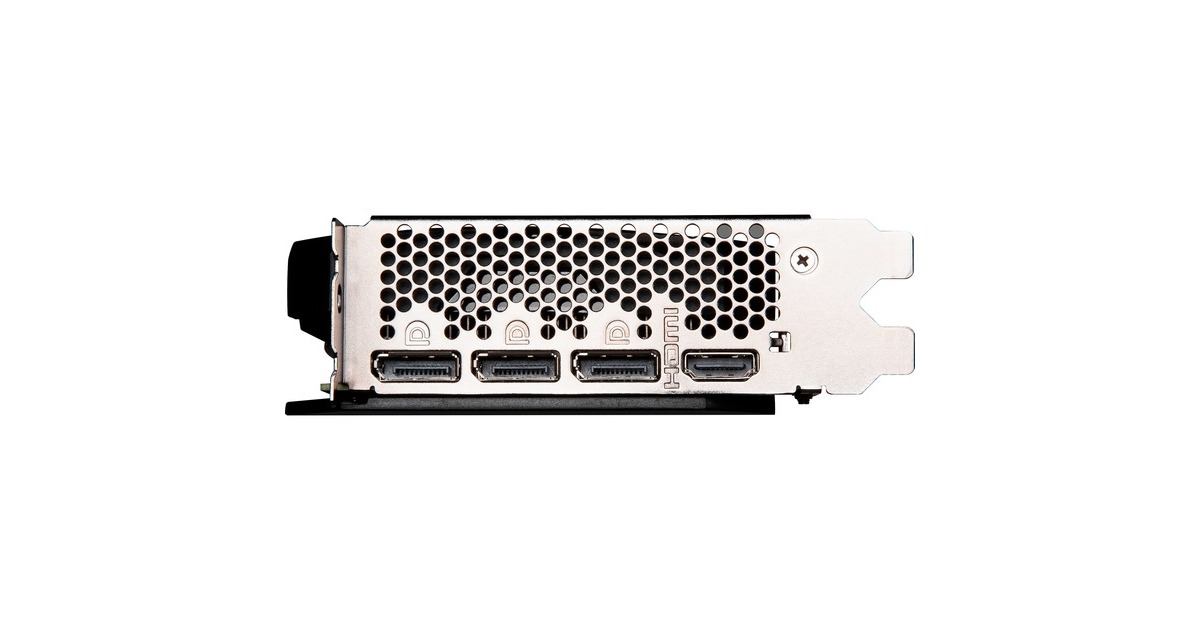 MSI GeForce RTX 4060 Ti VENTUS 2X BLACK 8G OC, Grafikkarte(DLSS 3, 3x DisplayPort, 1x HDMI 2.1)