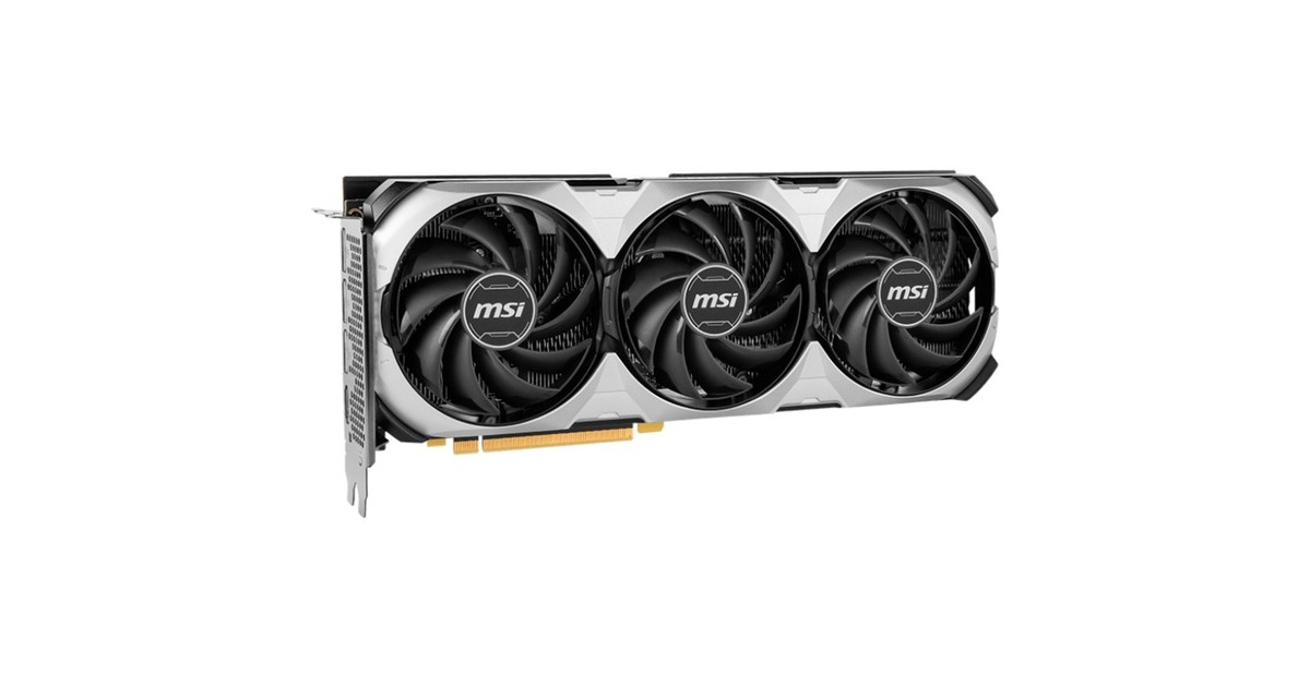MSI GeForce RTX 4060 Ti VENTUS 3X E 8G OC, Grafikkarte(DLSS 3, 3x DisplayPort, 1x HDMI 2.1)