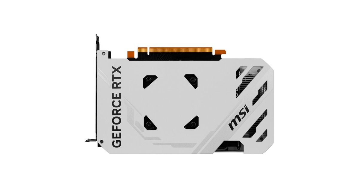 MSI GeForce RTX 4060 VENTUS 2X OC WHITE, Grafikkarte(DLSS 3, 3x DisplayPort, 1x HDMI 2.1)