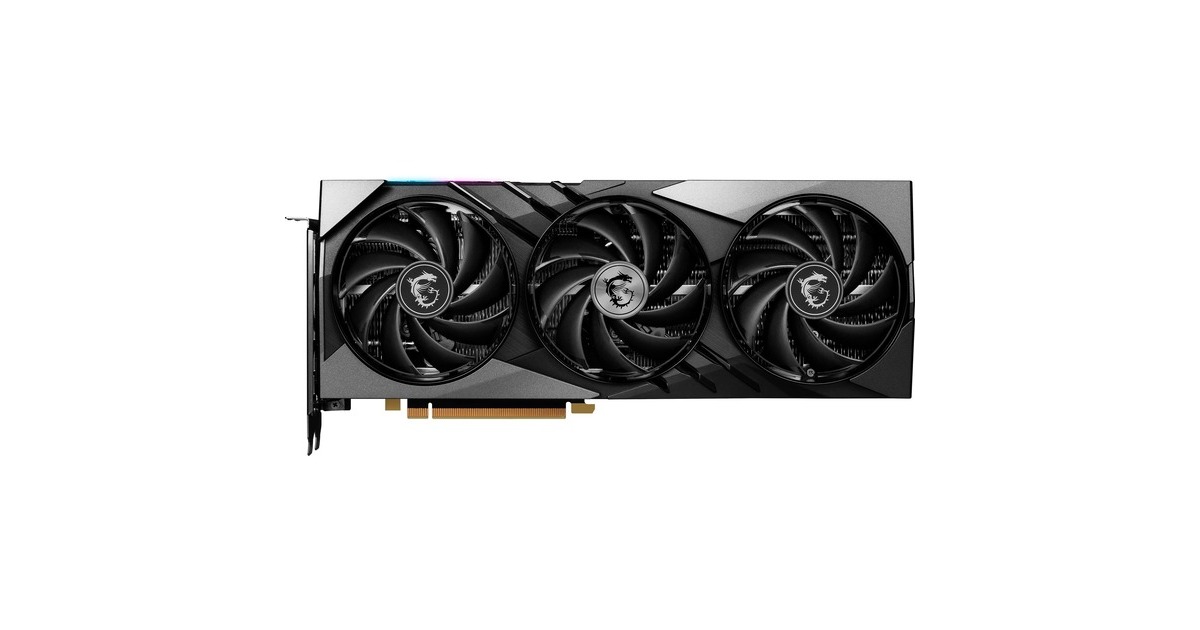 MSI GeForce RTX 4070 GAMING X SLIM 12G, Grafikkarte(DLSS 3, 3x DisplayPort, 1x HDMI 2.1a)