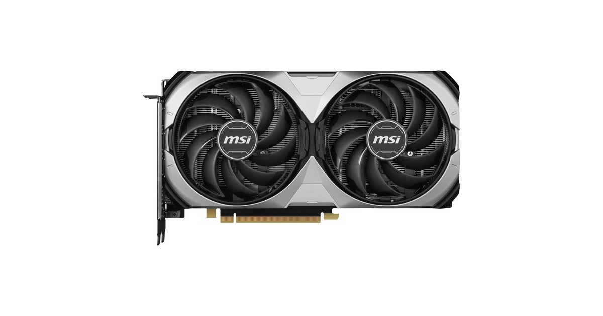 MSI GeForce RTX 4070 SUPER 12G VENTUS 2X OC, Grafikkarte(DLSS 3, 3x DisplayPort, 1x HDMI 2.1)