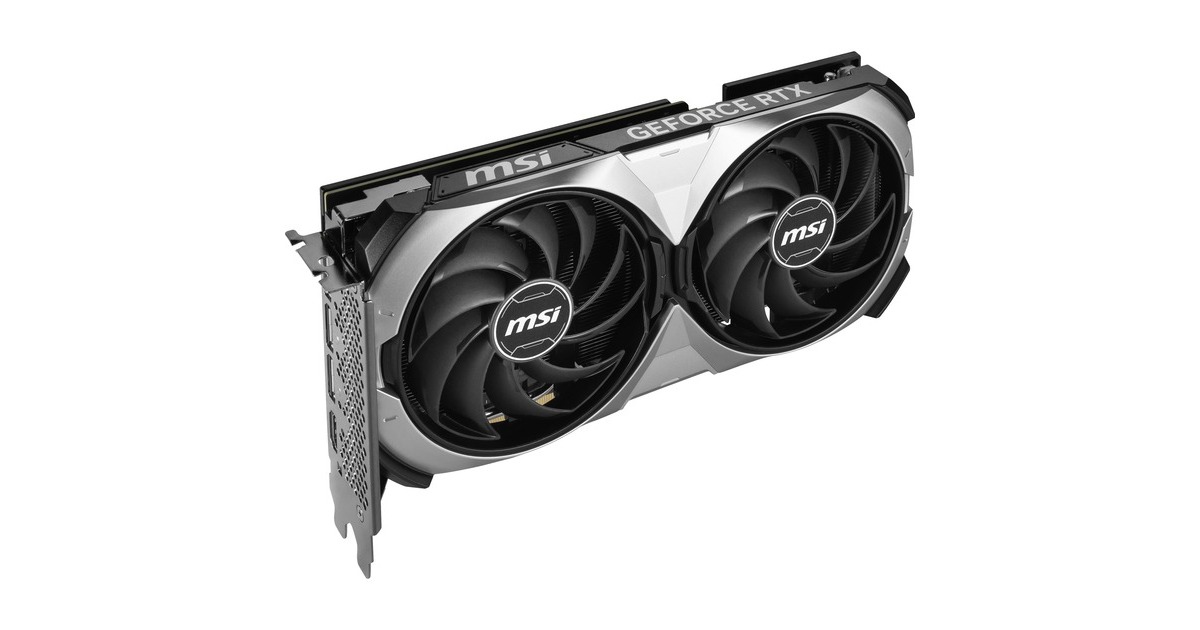 MSI GeForce RTX 4070 SUPER 12G VENTUS 2X OC, Grafikkarte(DLSS 3, 3x DisplayPort, 1x HDMI 2.1)