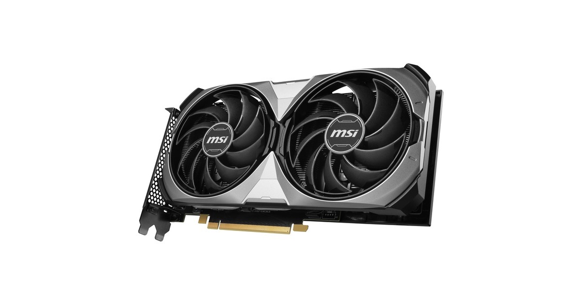 MSI GeForce RTX 4070 SUPER 12G VENTUS 2X OC, Grafikkarte(DLSS 3, 3x DisplayPort, 1x HDMI 2.1)