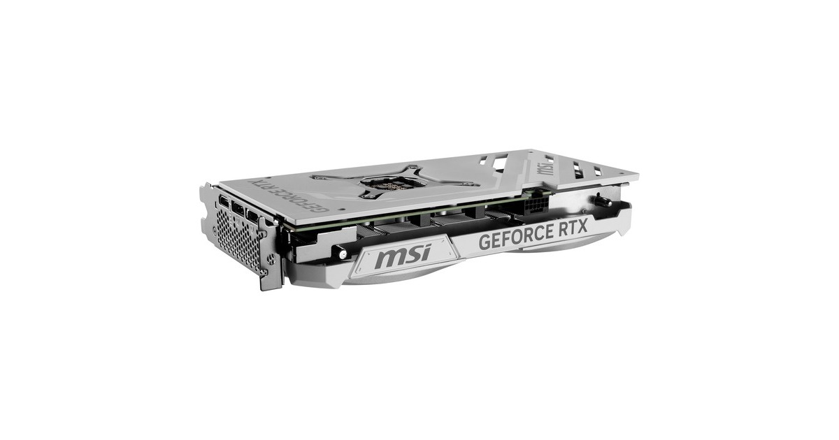 MSI GeForce RTX 4070 SUPER 12G VENTUS 2X WHITE OC, Grafikkarte(DLSS 3, 3x DisplayPort, 1x HDMI 2.1)