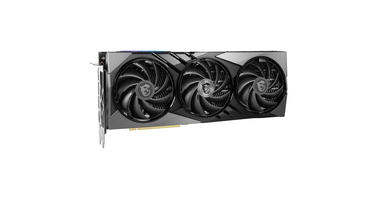MSI GeForce RTX 4070 Ti SUPER 16G GAMING X SLIM, Grafikkarte(DLSS 3, 3x DisplayPort, 1x HDMI 2.1a)
