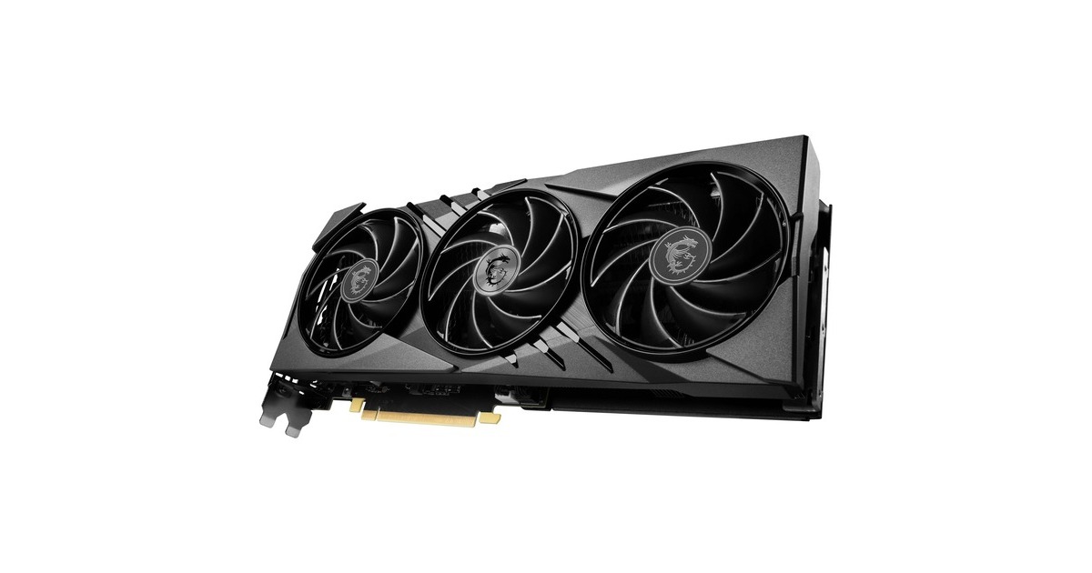 MSI GeForce RTX 4070 Ti SUPER 16G GAMING X SLIM, Grafikkarte(DLSS 3, 3x DisplayPort, 1x HDMI 2.1a)