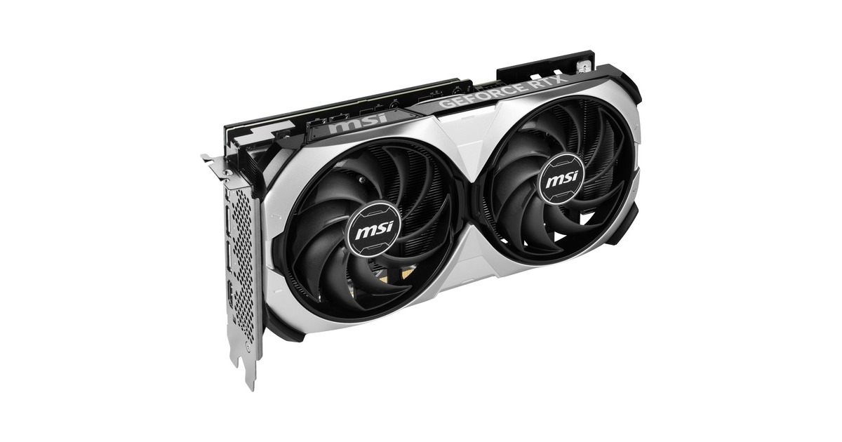 MSI GeForce RTX 4070 Ti SUPER 16G VENTUS 2X OC, Grafikkarte(DLSS 3, 3x DisplayPort, 1x HDMI 2.1a)