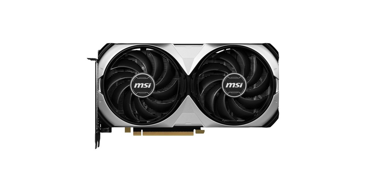 MSI GeForce RTX 4070 Ti SUPER 16G VENTUS 2X OC, Grafikkarte(DLSS 3, 3x DisplayPort, 1x HDMI 2.1a)