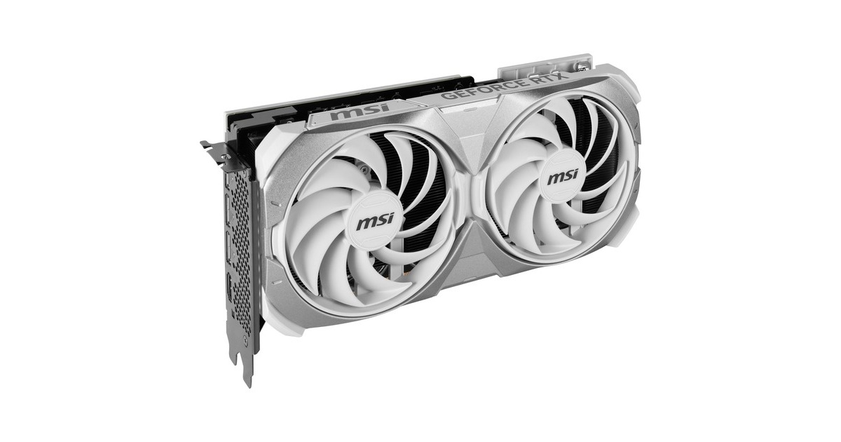 MSI GeForce RTX 4070 Ti SUPER 16G VENTUS 2X WHITE OC, Grafikkarte(weiß, DLSS 3, 3x DisplayPort, 1x HDMI 2.1a)