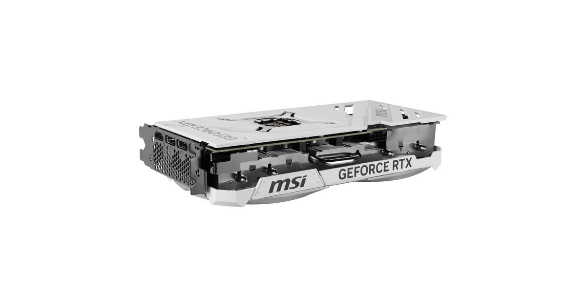 MSI GeForce RTX 4070 Ti SUPER 16G VENTUS 2X WHITE OC, Grafikkarte(weiß, DLSS 3, 3x DisplayPort, 1x HDMI 2.1a)