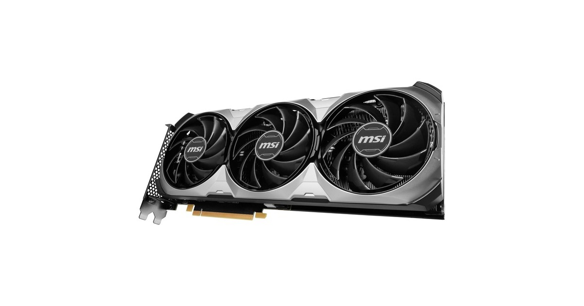 MSI GeForce RTX 4070 VENTUS 3X E 12G OC, Grafikkarte(DLSS 3, 3x DisplayPort, 1x HDMI 2.1a)