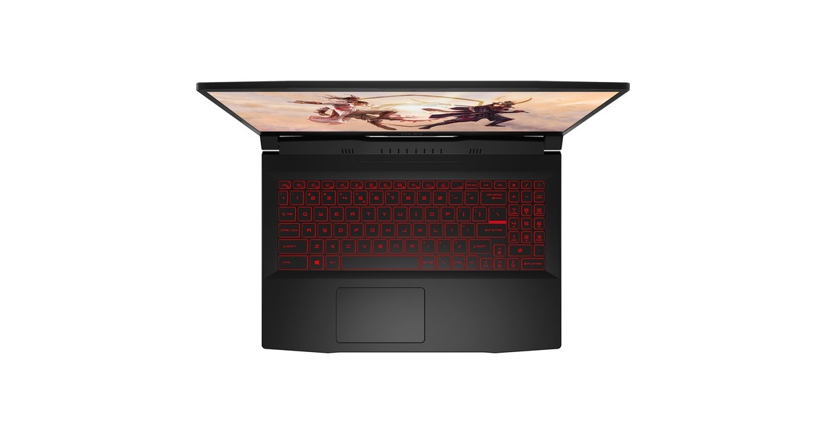 MSI Katana GF66 12UC-077, Gaming-Notebook(schwarz, ohne Betriebssystem, 39.6 cm (15.6 Zoll) & 144 Hz Display, 512 GB SSD)