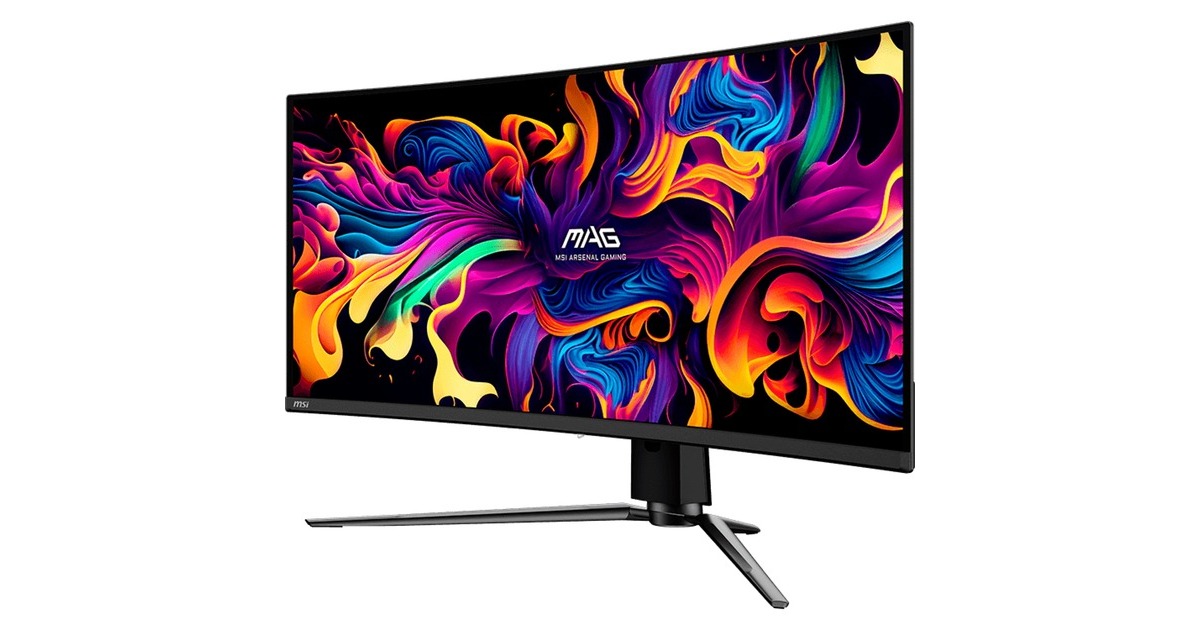 MSI MAG 341CQPDE QD-OLED, Gaming-Monitor(86.8 cm (34.2 Zoll), schwarz, UWQHD, QD-OLED, Curved, Adaptive-Sync, HDR, 175Hz Panel)