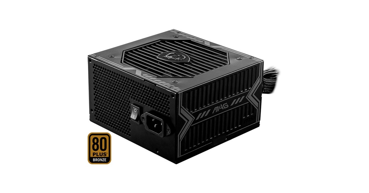 MSI MAG A650BN 650W, PC-Netzteil(schwarz, 2x PCIe, Kabel-Management, 650 Watt) MSI MAG A650BN 650W, PC-Netzteil(schwarz, 2x PCIe, Kabel-Management, 650 Watt)