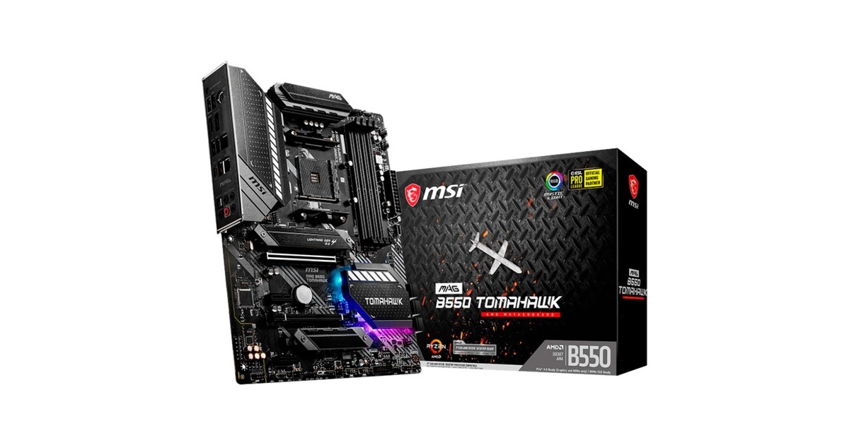 MSI MAG B550 TOMAHAWK, Mainboard(schwarz)