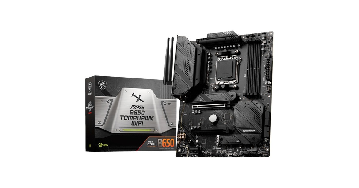 MSI MAG B650 TOMAHAWK WIFI, Mainboard(schwarz)