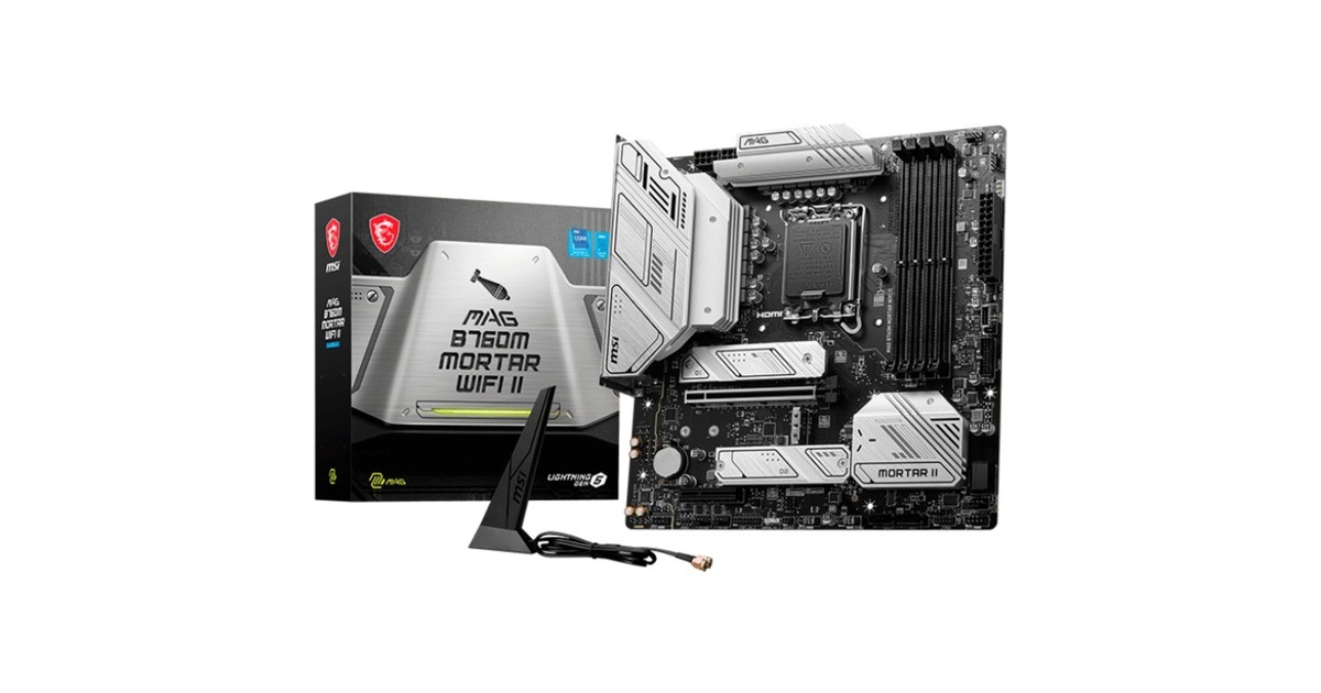 MSI MAG B760M MORTAR WIFI II, Mainboard