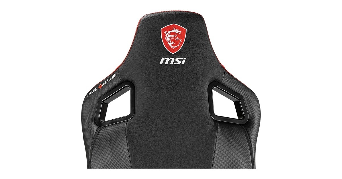 MSI MAG CH110 Gaming Chair, Gaming-Stuhl(schwarz/rot)