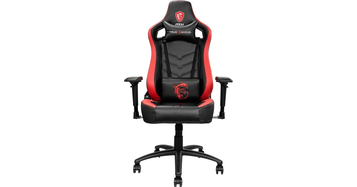 MSI MAG CH110 Gaming Chair, Gaming-Stuhl(schwarz/rot)