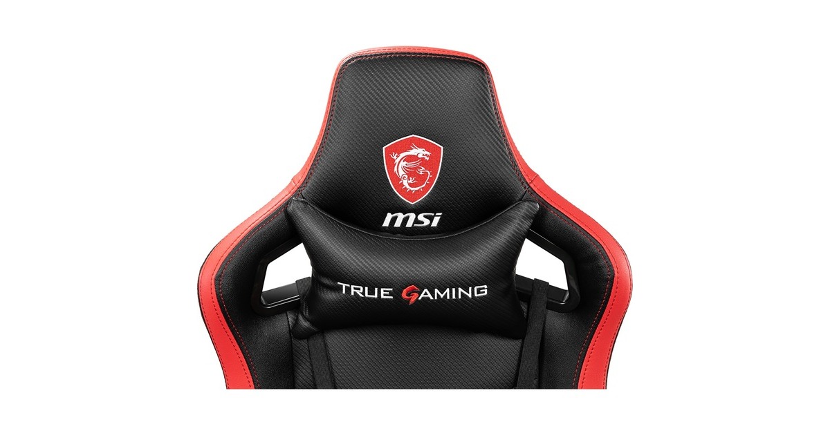 MSI MAG CH110 Gaming Chair, Gaming-Stuhl(schwarz/rot)
