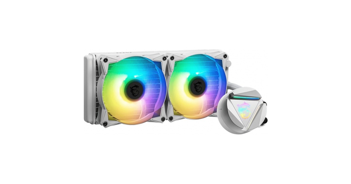 MSI MAG CoreLiquid 240R V2 WHITE 240mm, Wasserkühlung(weiß)