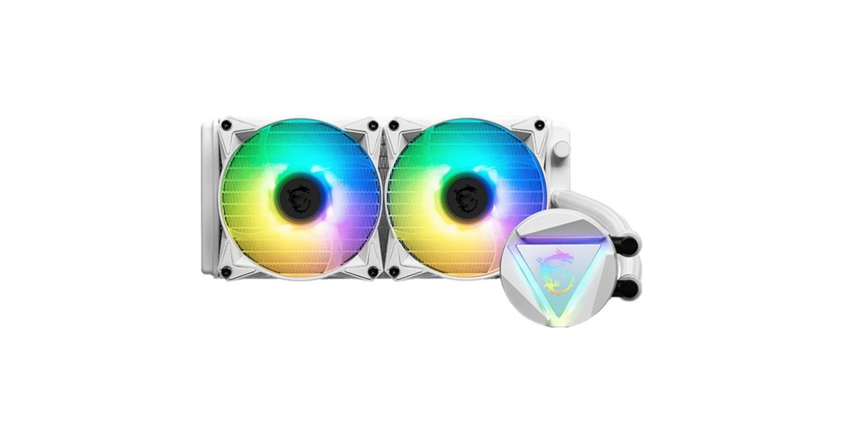 MSI MAG CoreLiquid 240R V2 WHITE 240mm, Wasserkühlung(weiß)