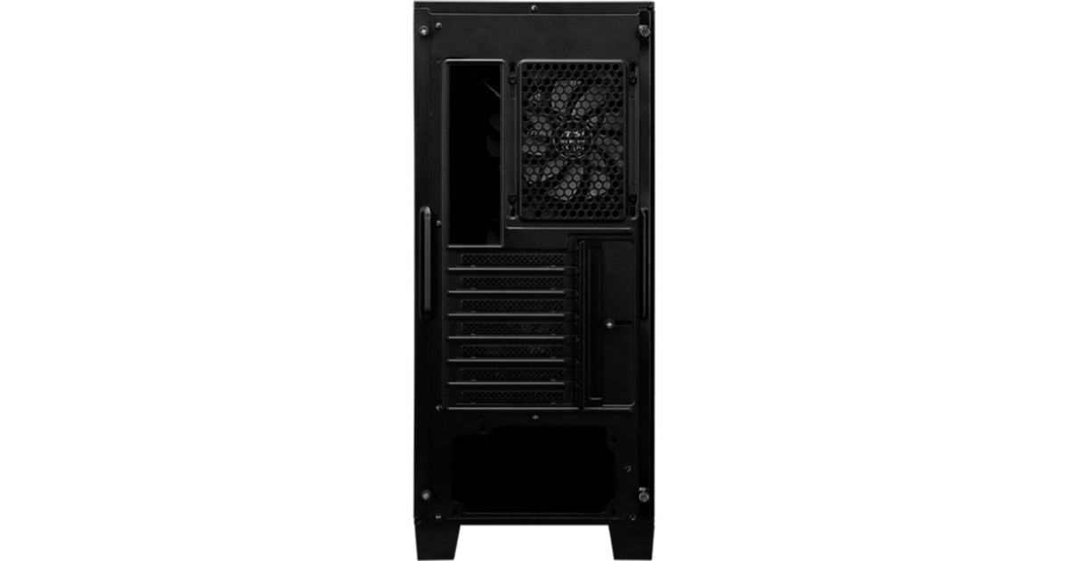 MSI MAG FORGE 120A AIRFLOW , Tower-Gehäuse(schwarz, Tempered Glass)