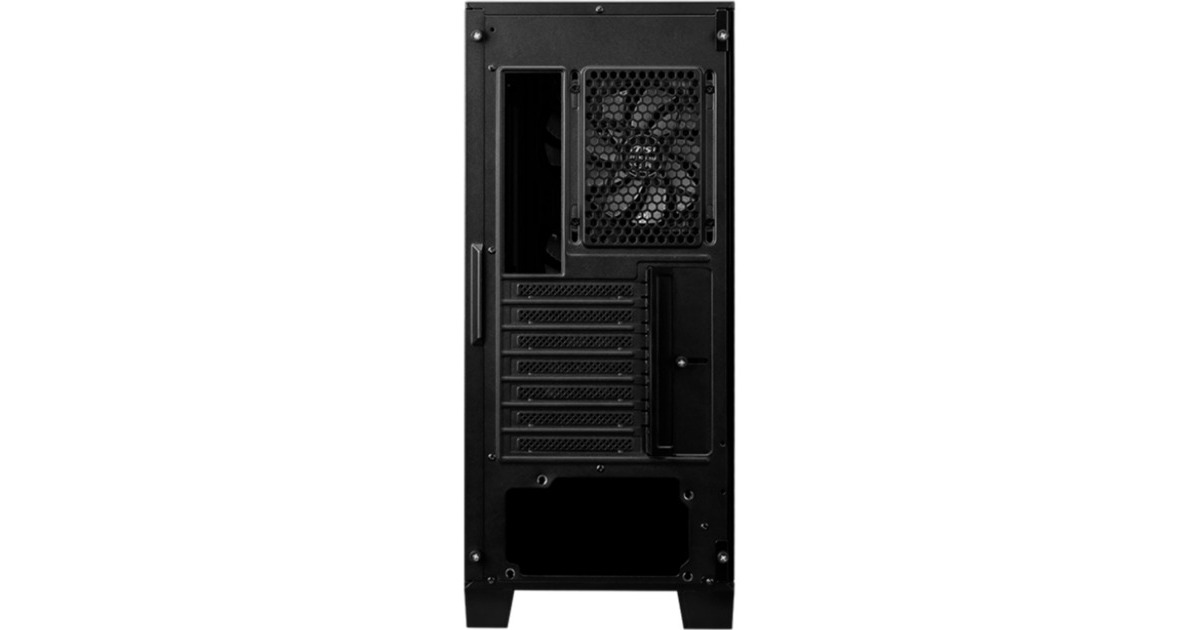 MSI MAG FORGE 320R AIRFLOW, Tower-Gehäuse(schwarz, Tempered Glass)